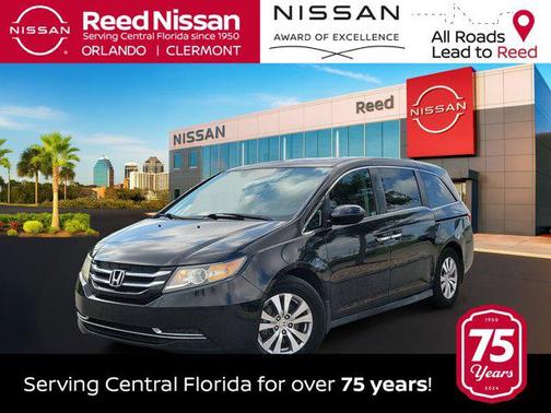 Crystal Black Pearl 2016 Honda Odyssey EX-L