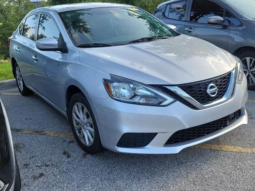Brilliant Silver 2018 Nissan Sentra SV