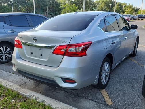 Brilliant Silver 2018 Nissan Sentra SV