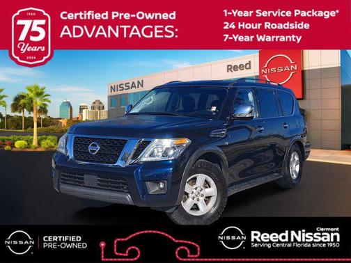 Hermosa Blue 2018 Nissan Armada SL