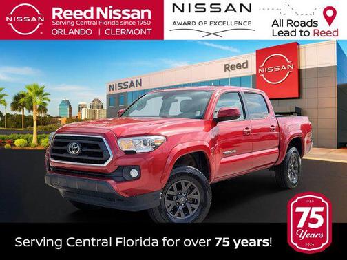 Barcelona Red Metallic 2021 Toyota Tacoma SR5