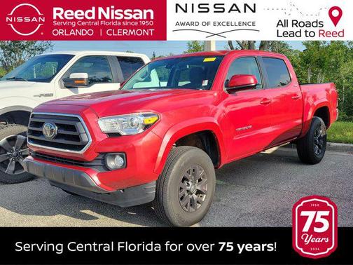 Barcelona Red Metallic 2021 Toyota Tacoma SR5