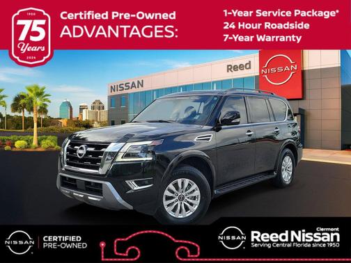 Super Black 2023 Nissan Armada SV 2WD