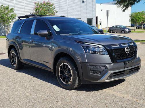 Gun Metallic 2024 Nissan Pathfinder Rock Creek 4WD