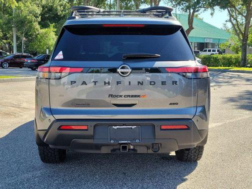 Gun Metallic 2024 Nissan Pathfinder Rock Creek 4WD