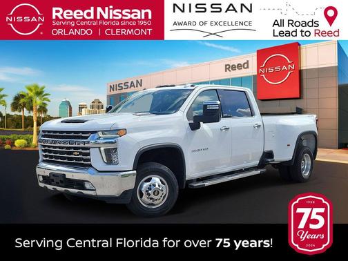 Summit White 2022 Chevrolet Silverado 3500 LTZ