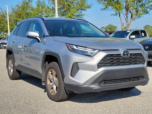 Silver Sky Metallic 2025 Toyota RAV4 XLE