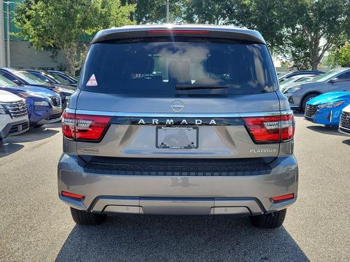 Gun Metallic 2024 Nissan Armada Platinum 2WD