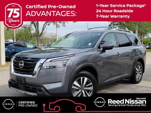 Gun Metallic 2024 Nissan Pathfinder SL 4WD