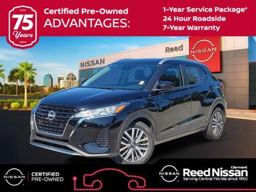 Super Black 2023 Nissan Kicks SV