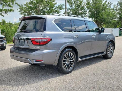 Gun Metallic 2021 Nissan Armada Platinum 2WD