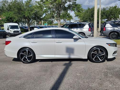 Platinum White Pearl 2020 Honda Accord Sport 1.5T
