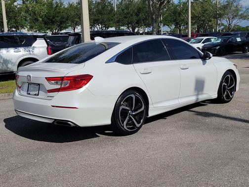 Platinum White Pearl 2020 Honda Accord Sport 1.5T