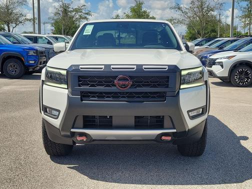 Glacier White 2026 Nissan Frontier PRO-X