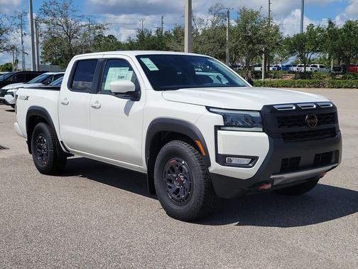 Glacier White 2026 Nissan Frontier PRO-X