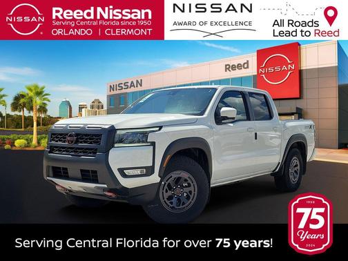 Glacier White 2026 Nissan Frontier PRO-X