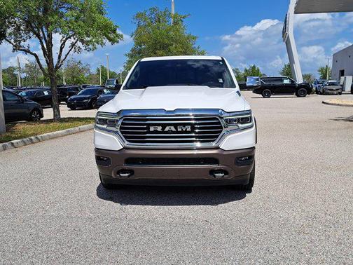 Ivory White Tri-Coat Pearlcoat 2020 RAM 1500 Longhorn