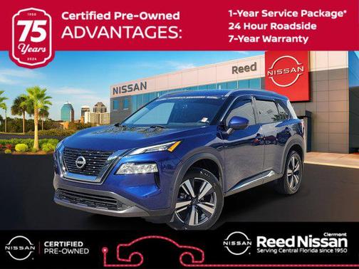Caspian Blue Metallic 2023 Nissan Rogue SL