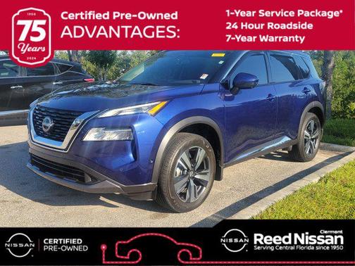 Caspian Blue Metallic 2023 Nissan Rogue SL