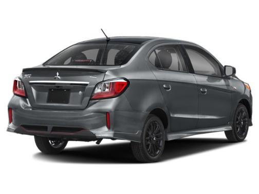 Graphite Gray Metallic w/Black Roof 2024 Mitsubishi Mirage G4 Black Edition