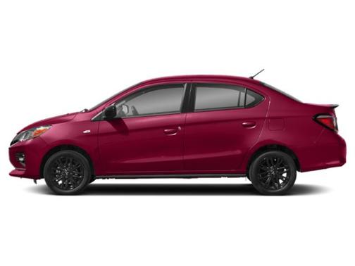 Wine Red Metallic 2022 Mitsubishi Mirage G4 Black Edition