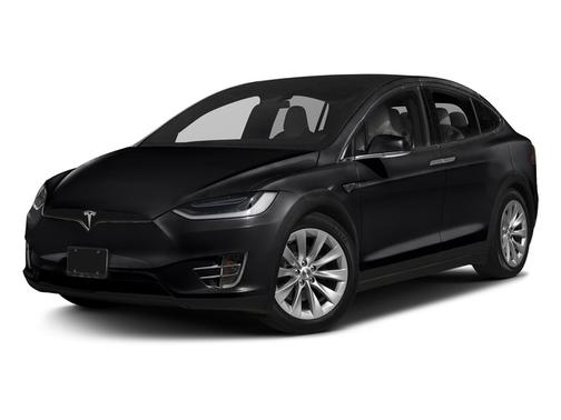 Solid Black 2016 Tesla Model X 90D