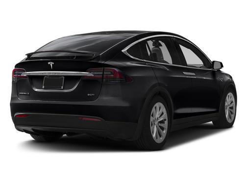 Solid Black 2016 Tesla Model X 90D
