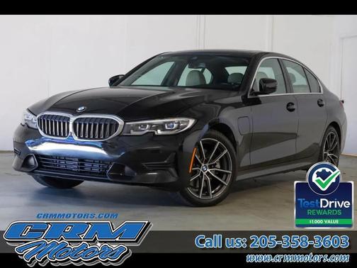 Black 2021 BMW 330e Base