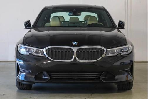 Black 2021 BMW 330e Base