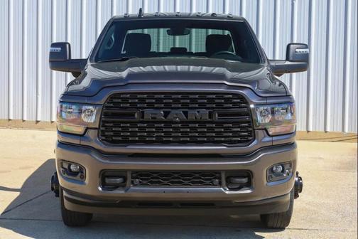Gray 2024 RAM 3500 Big Horn 4x4 Crew Cab 8' Box
