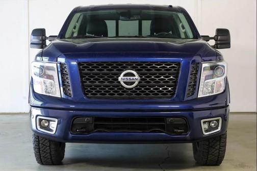 Blue 2019 Nissan Titan PRO-4X