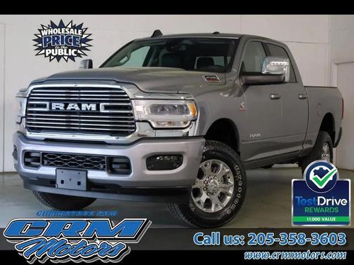 Silver 2024 RAM 2500 Laramie 4x4 Crew Cab 6'4'' Box