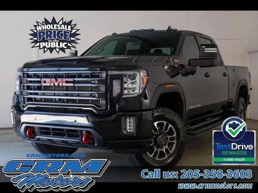 Black 2021 GMC Sierra 2500 AT4