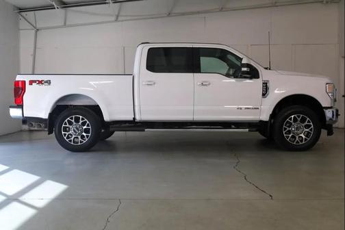 White 2021 Ford F-250 Lariat 4WD Crew Cab 6.75' Box