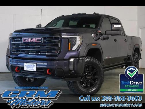 Gray 2024 GMC Sierra 2500 AT4