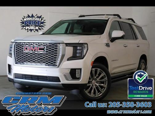 White 2021 GMC Yukon Denali