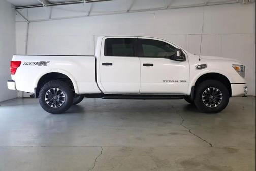 White 2018 Nissan Titan XD PRO-4X