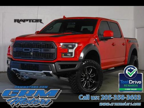Red 2019 Ford F-150 Raptor 4WD SuperCrew 5.5' Box