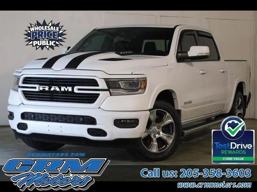 Bright White Clearcoat 2022 RAM 1500 Laramie