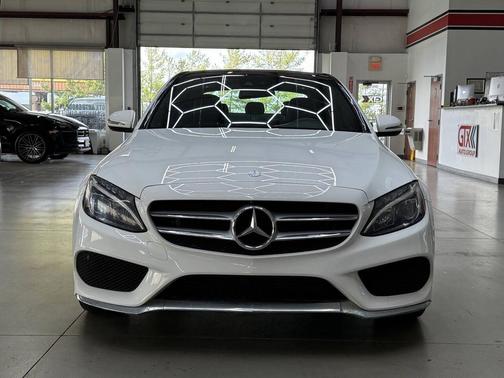 WHITE 2016 Mercedes-Benz C-Class C 300 4MATIC