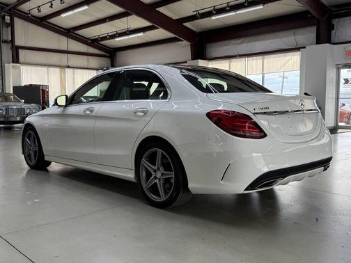 WHITE 2016 Mercedes-Benz C-Class C 300 4MATIC