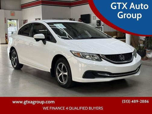 Taffeta White 2015 Honda Civic SE