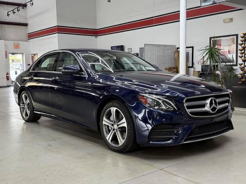 BLUE 2017 Mercedes-Benz E-Class E 300 4MATIC