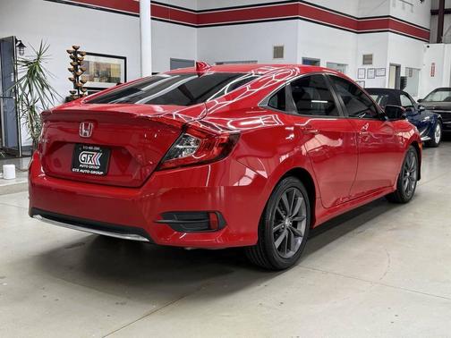 RED 2021 Honda Civic EX