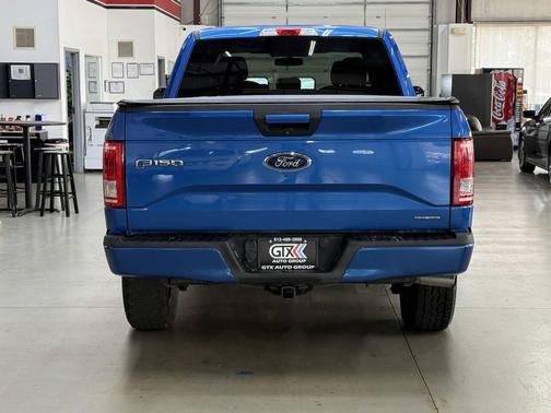 BLUE 2015 Ford F-150 SUPER CAB