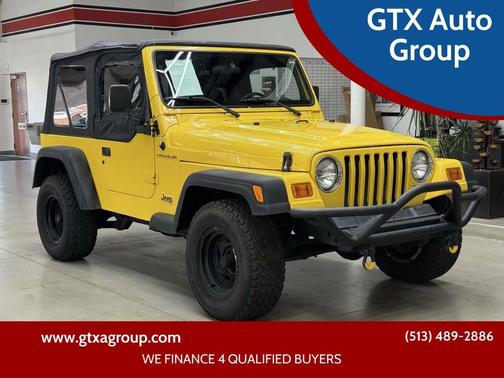 YELLOW 2002 Jeep Wrangler SE