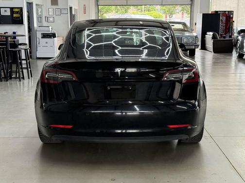 Solid Black 2021 Tesla Model 3 Standard Range Plus