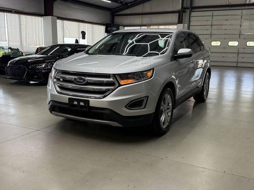 Ingot Silver Metallic 2015 Ford Edge Titanium
