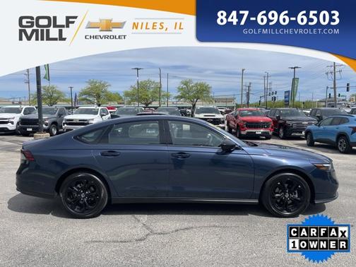 Canyon River Blue Metallic 2025 Honda Accord SE