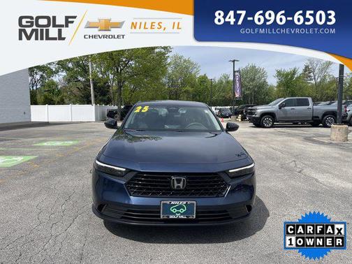 Canyon River Blue Metallic 2025 Honda Accord SE